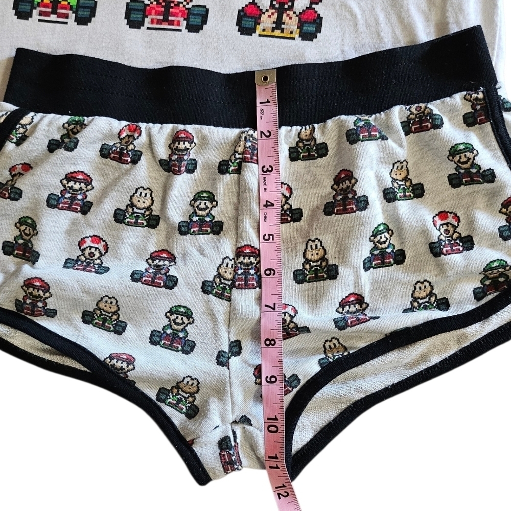 Super Mario Kart Super NES 2PC Pajama/Lounge Set - Picture 14 of 15